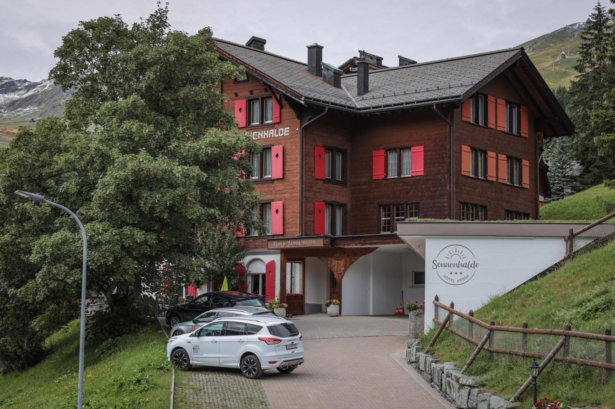 Hotel Sonnenhalde, Ароза Экстерьер фото