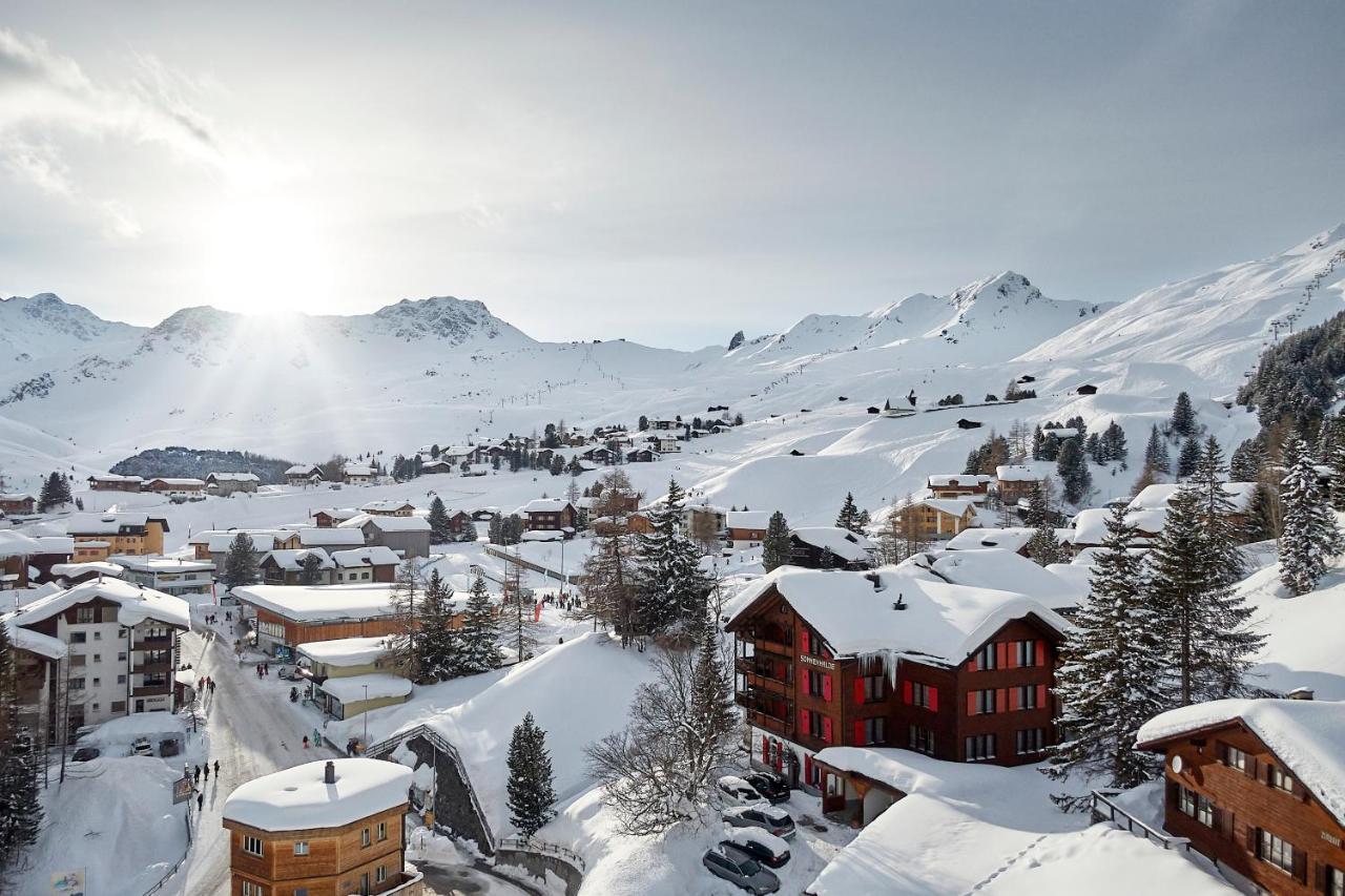 Hotel Sonnenhalde, Ароза Экстерьер фото